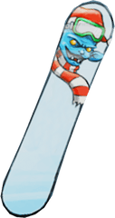 Snowboard - Transparent Cartoon Snowboard Png