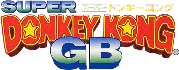 Super Donkey Kong Gb Logo - Donkey Kong Land Png