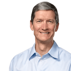 Apple To Build Three Plants In Usa Says Trump - Tim Cook Ceo Apple Png