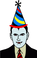 Birthday Hat Clipart Transparent Background - Bram Stoker Png