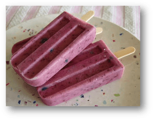 National Blueberry Popsicle Day - Es Krim Stick Yogurt Png