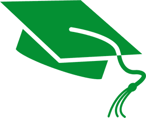 2020 Grads - Clipart Green Graduation Cap Png