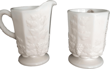 Westmoreland Milk Glass Sugar Tea Service - Cup Png