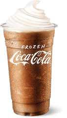 Hungry Jacks Frozen Coke - Coca Cola Png