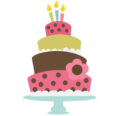 Birthday Cake Free Png Transparent - Girl Birthday Cake Clip Art