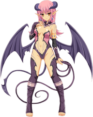 Download Free Png Succubus 1anime Hair Pink Girls Cute - Anime Succubus