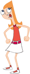 Phineas And Ferb Candace Flynn Fists - Phineas And Ferb Candace Png