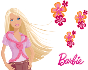 Barbie Png Image - Flores Barbie Png