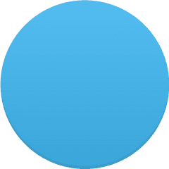 Circle Icon - Transparent Pastel Blue Circle Png