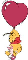 Clipart Balloon Winnie The Pooh - Pooh Hd Png