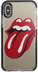 Rolling Stones X Casetify Clear Impact Iphone Case - Rolling Stones Tongue Png