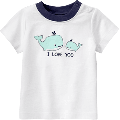 Whale Love Tee Png Manatee