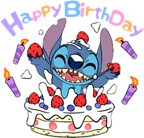 Stitch Area Birthday Jumba Line Jookiba - Free PNG