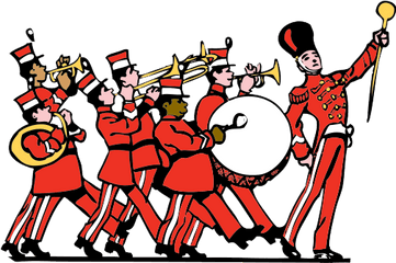 Band Transparent Png - Marching Band Clipart