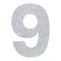 Images Glitter Number Free Transparent Image HQ - Free PNG