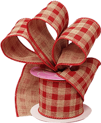 Christmas Ribbon Png Image - Plaid