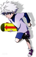 Killua X Zoldyck Hunter Free Clipart HQ - Free PNG