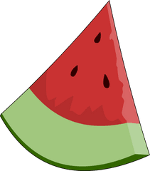 Watermelon Clipart - Object With Triangle Shape Png