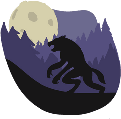 Werewolf Forest Standing Illustration - Plazoleta Chorro De Quevedo Png