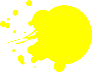 Download Yellow Dot Splat Clip Art - Dot Png