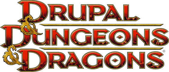 Dungeons Dragons Drupal Logo - Dungeons And Dragons Png