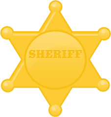 Estrela Toy Story Png Image - Badge Deputy