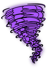 Purple Tornado Clipart - Purple Tornado Clipart Png