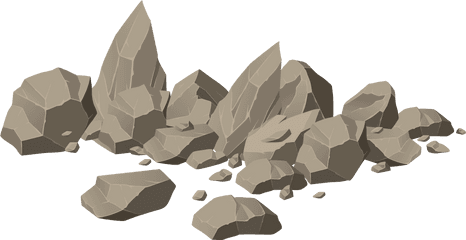 Rock Stone Vector Png 7 Image - Rocks Vector