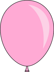 Download Yellow Balloon Png Image - Light Pink Balloon Clipart