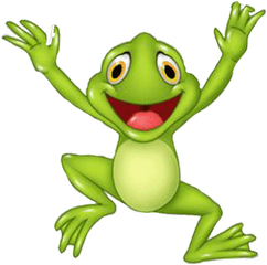 Animated Gifs Q3 - Frog Cartoon Png