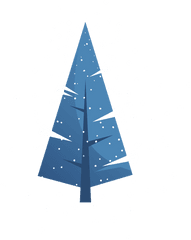 Tree Branch Trunk Flat Christmas - Vertical Png