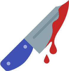 Horror Knife Blood Killer Free Icon - Cuchillo Sangre Png