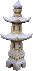 Download Chinese Stone Garden Lantern Japanese - Pagoda Png