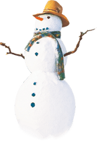 Snowman Claus Hat Christmas Santa HD Image Free PNG