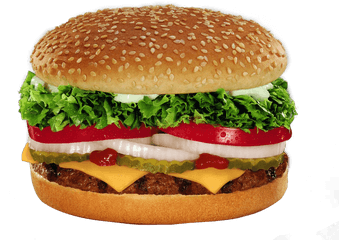 Burger King Whopper With Cheese Png - Whopper Png