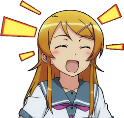 Laughing Anime Girls - Imgur Transparent Background Png Anime Gif