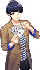 Filefearless Poker Face Tsumugi Serious Sr Transparent - A3 Tsumugi Png