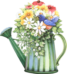 Cut Flowers Flower Bouquet Flowerpot - Bouquet Png