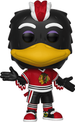 Pop Mascot Chicago Blackhawks Tommy Hawk Gamestop - Tommy Hawk Funko Pop Png