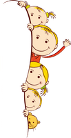 Cute Kids Encapsulated Illustration Postscript Child - Free PNG