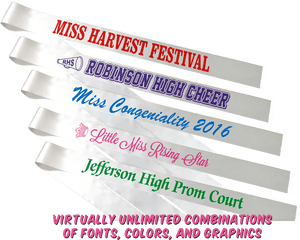 Download Hd Sash Png - Pageant Sash Sash Font