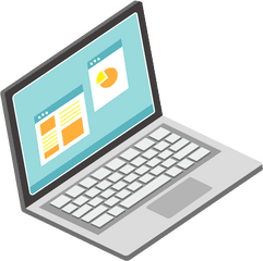 Laptop Icon Png Transparent - Transparent Vector Laptop Png