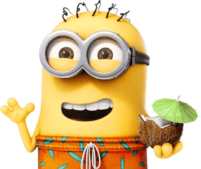 Holiday Png Photos - Minion On Holiday