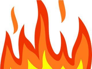 Fire Flames Clipart Little - Smiling Fire Png Transparent Cutie Mark Fire