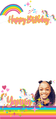 Creativelei Snapchat Filters - Girl Png