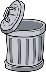 Lookalike Costumes - Cartoon Trash Can Png