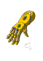 Infinity Gauntlet - Infinity Gauntlet Clipart Png Download Infinity Gauntlet Comic Png