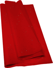 Red Sparkle Glitter Tissue Paper - Schiermonnikoog Png