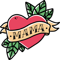 Download Mom Tattoo Png Jpg - Old School Tattoo Png