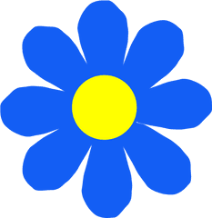 Mexican Flower Png - How To Set Use Blue Flower Svg Vector Dibujo Flores De Colores